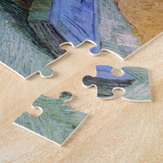 Plaster Statuette Roos en Novels Vincent van Gogh Legpuzzel (Zijkant)