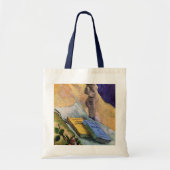 Plaster Statuette Roos en Novels Vincent van Gogh Tote Bag (Voorkant)