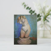 Plaster Statuette Vrouw Torso door Vincent van Gog (Staand voorkant)