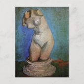 Plaster Statuette Vrouw Torso door Vincent van Gog Briefkaart (Voorkant)
