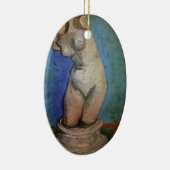 Plaster Statuette Vrouw Torso door Vincent van Gog Keramisch Ornament (Rechts)