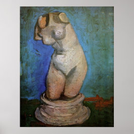 Plaster Statuette Vrouw Torso door Vincent van Gog Poster