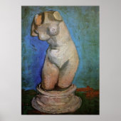 Plaster Statuette Vrouw Torso door Vincent van Gog Poster (Voorkant)