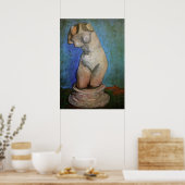 Plaster Statuette Vrouw Torso door Vincent van Gog Poster (Keuken)