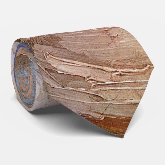 Plaster Statuette Vrouw Torso door Vincent van Gog Stropdas (Opgerold)