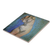 Plaster Statuette Vrouw Torso door Vincent van Gog Tegeltje (Zijkant)