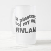 Plasterd in Finland, mok (Voorkant links)