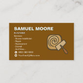 Plasterer Drywall Business Card Drywall Visitekaartje (Voorkant)
