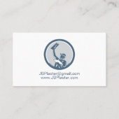 Plasterer Masonry Drywall Visitekaartje (Achterkant)