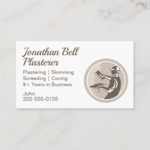 Plasterer Masonry Drywall Visitekaartje