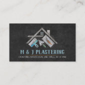Plastering Services Drywall Professional Visitekaartje (Voorkant)