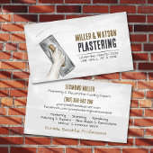 Plastering Services  Visitekaartje