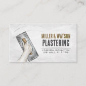Plastering Services  Visitekaartje (Voorkant)