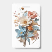 Plastic badge - verticaal (Achterkant)