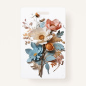 Plastic badge - verticaal (Achterkant)