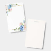 Plastic badge - verticaal (Voor- en achterkant)