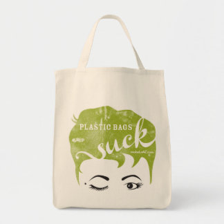 Plastic Bags Suck Tote Bag