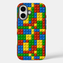 plastic blokken iPhone 16 hoesje