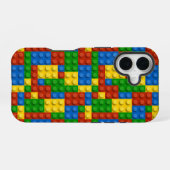 plastic blokken iPhone 16 hoesje (Achterkant horizontaal)