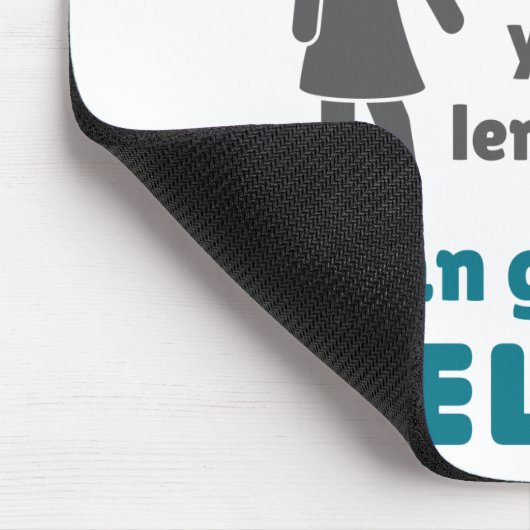 Plastic chirurg als het leven je meloenen geeft muismat (Hoek)