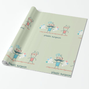 Plastic chirurg cadeaupapier
