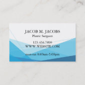 Plastic chirurg Cosmetic Medical Spa Visitekaartje (Achterkant)