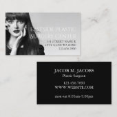 Plastic chirurg Cosmetic Medical Spa Visitekaartje (Voorkant / Achterkant)