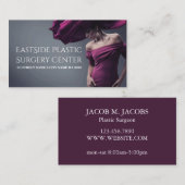 Plastic chirurg Cosmetic Medical Spa Visitekaartje (Voorkant / Achterkant)