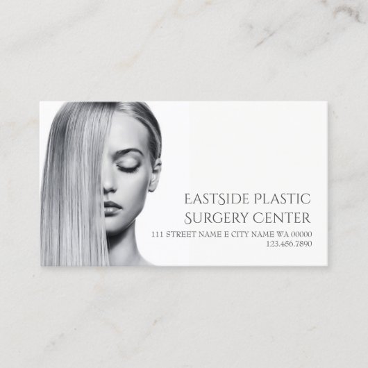 Plastic chirurg Cosmetic Medical Spa Visitekaartje (Voorkant)