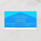 Plastic chirurg / Doctor / chirurg assistent Busin Visitekaartje (Achterkant)