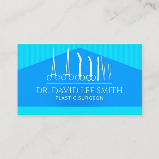 Plastic chirurg / Doctor / chirurg assistent Busin Visitekaartje (Voorkant)