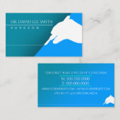 Plastic chirurg / Doctor / chirurg assistent Busin Visitekaartje (Voorkant / Achterkant)