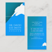 Plastic chirurg / Doctor / chirurgische assistent Visitekaartje (Voorkant / Achterkant)