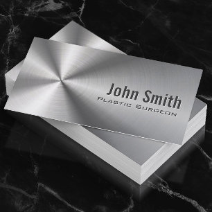 Plastic chirurg Faux medische hulpmiddelen Visitekaartje