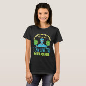 Plastic chirurg grappig als het leven geeft je mel t-shirt (Voorkant volledig)