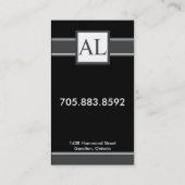 Plastic chirurg Visitekaartje - Monogram (Achterkant)