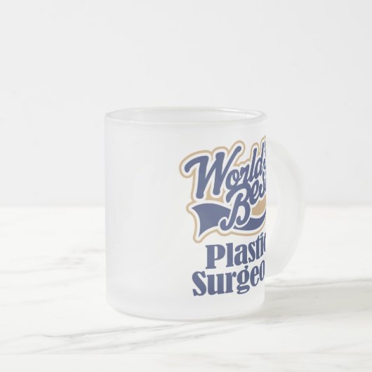 Plastic chirurgische Gift Matglas Koffiemok (Voorkant rechts)