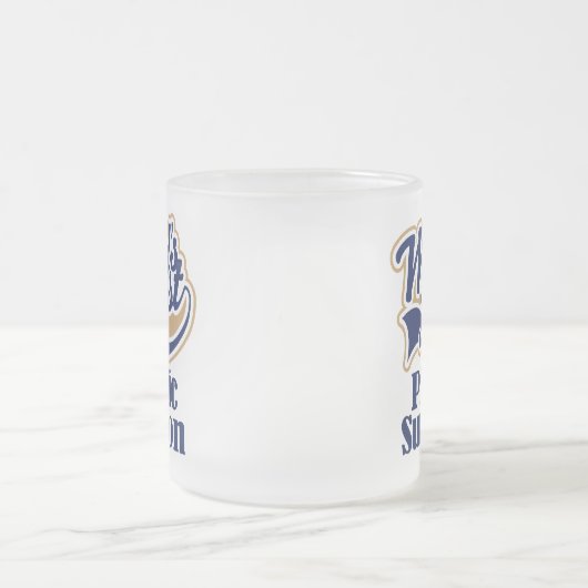 Plastic chirurgische Gift Matglas Koffiemok (Center)