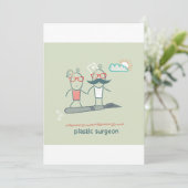 Plastic chirurgische ingrepen kaart (Staand voorkant)