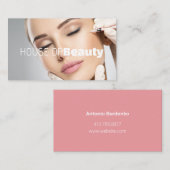 Plastic chirurgische injector Beauty Salon Visitekaartje (Voorkant / Achterkant)