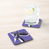 Plastic coast / Plastic glazen wanden Bier Onderzetter (Rechterzijde)