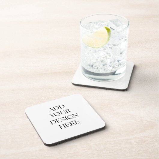Plastic Coaster Bier Onderzetter (Rechterzijde)