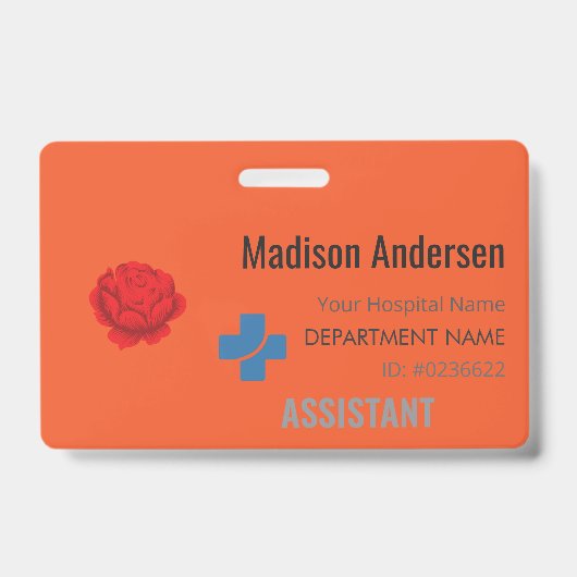 Plastic Event Pass – Entry.ID.Office.Meeting Badge (Voorkant)