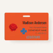 Plastic Event Pass – Entry.ID.Office.Meeting Badge (Voorkant)