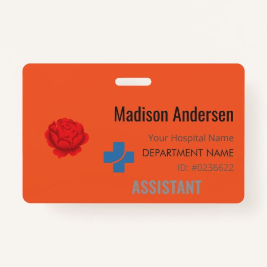 Plastic Event Pass – Entry.ID.Office.Meeting Badge (Voorkant)