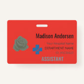 Plastic Event Pass – Horizontal.ID.Office.Badge Badge (Voorkant)
