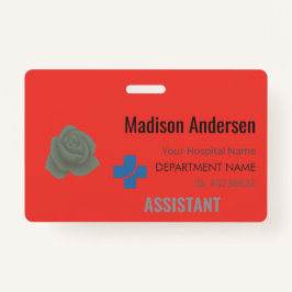 Plastic Event Pass – Horizontal.ID.Office.Badge Badge
