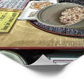 Plastic Food Display - Kyoto Japan Poster (Hoek)