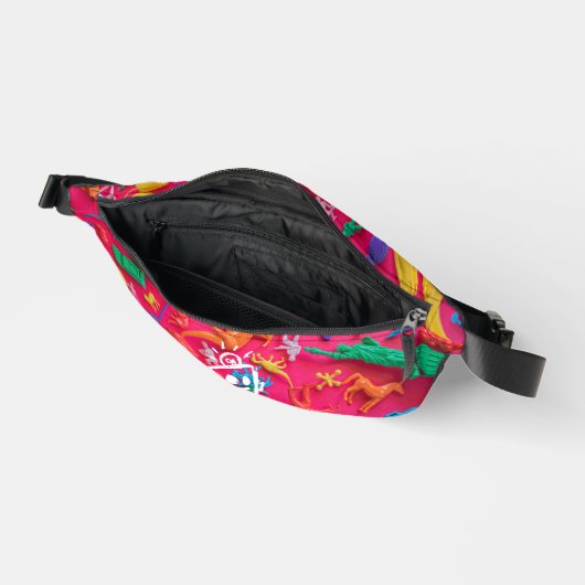 Plastic HAPPY Fanny Pack Heuptasje (Open)