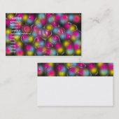 Plastic kleur visitekaartje (Voorkant / Achterkant)